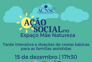 Associação N. Sra. da Conceição realiza Ação Social no Espaço Mãe Natureza nesta sexta, 15