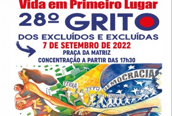 Grito dos Excluídos e Excluídas 2022 é realizado no dia 7 de setembro em Santarém