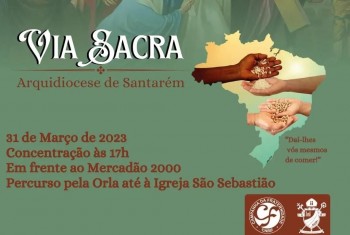 Via Sacra da cidade ocorre em Santarém nesta sexta-feira, 31