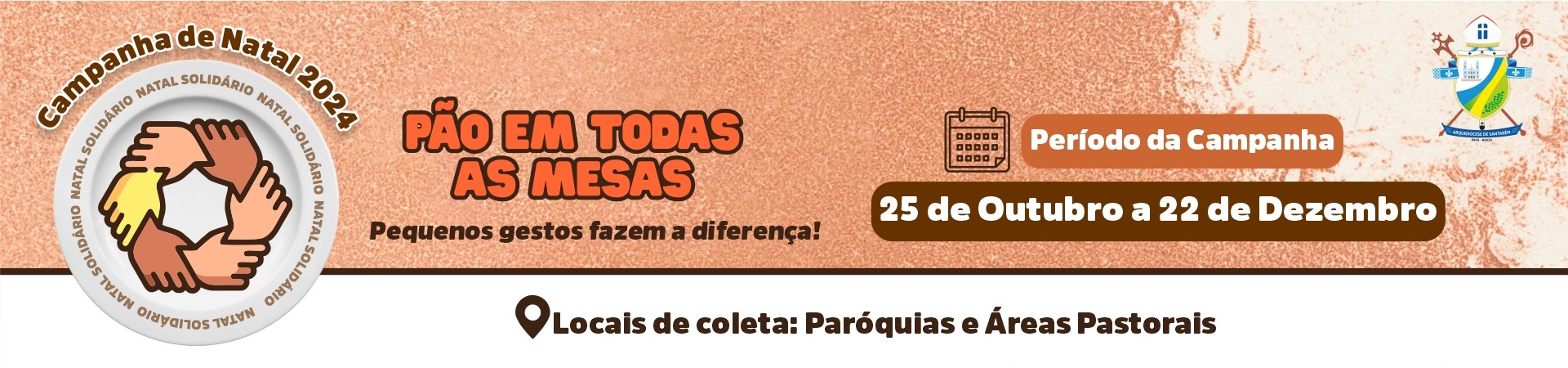 Pão em todas as mesas